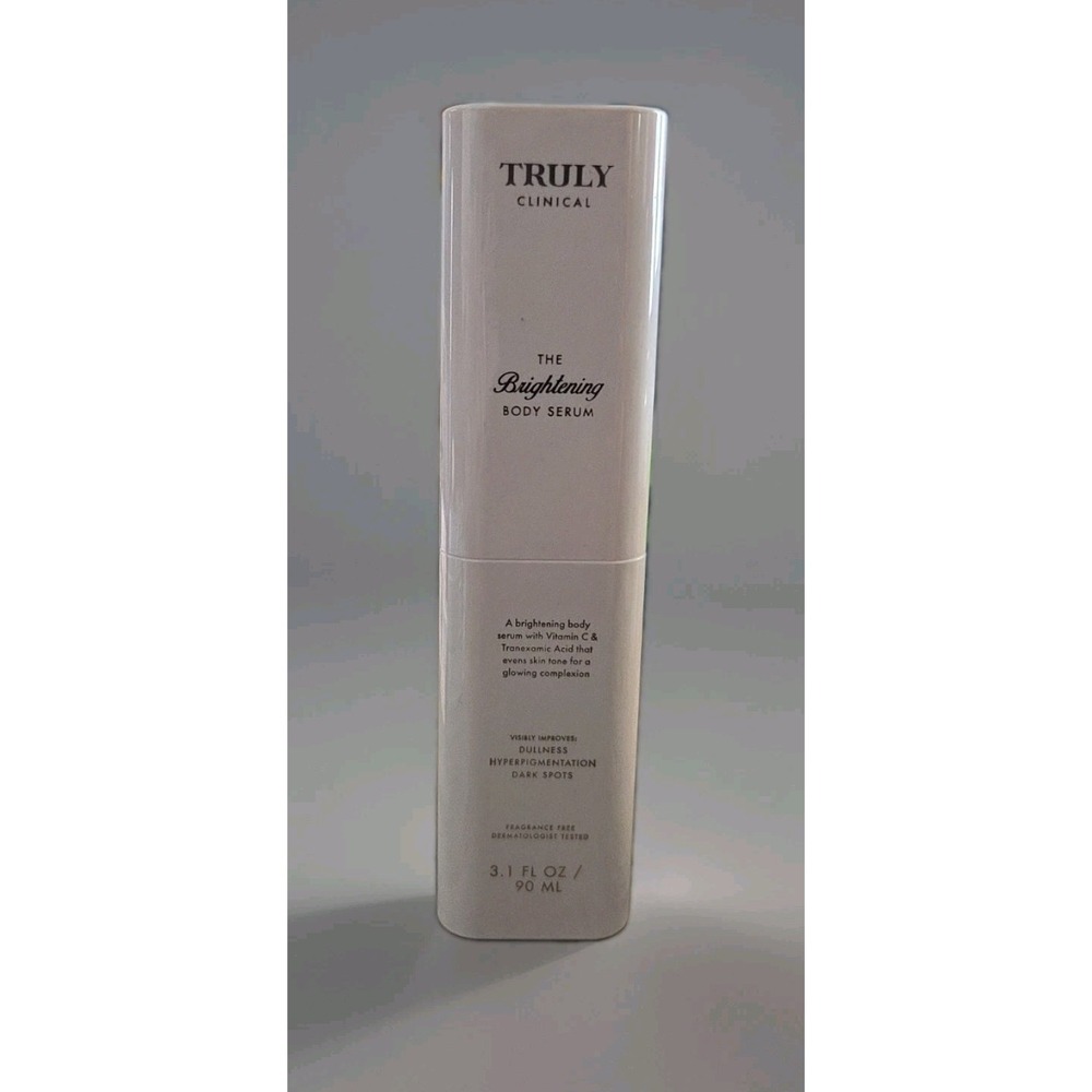 Truly Clinical The Brightening Body Serum Full Size 3.1 fl oz / 90 mL Sealed